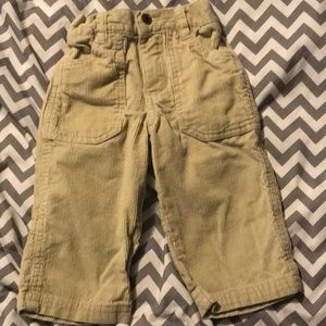 Infant boys corduroy pants